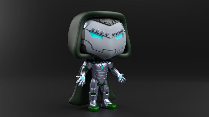 Infamous Iron Man funko pop from the Marvel Comics