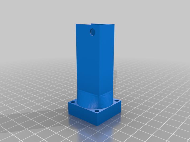 5015 fan adapter for E3D Chimera cold end (30 mm fan size)