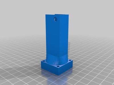 5015 fan adapter for E3D Chimera cold end (30 mm fan size)