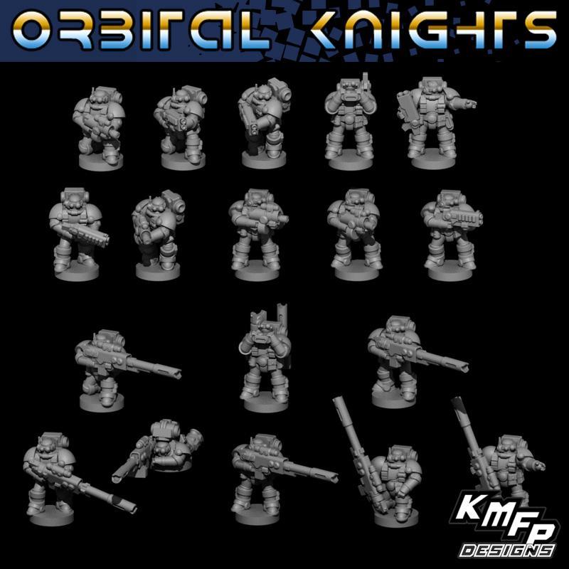 Orbital Knights - Kit7 - Orbital Knights Reconnaissance (6-8mm)
