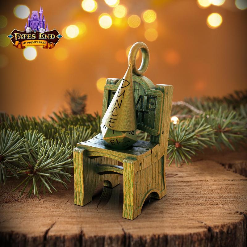 Chair of Shame Ornament - SUPPORT FREE!