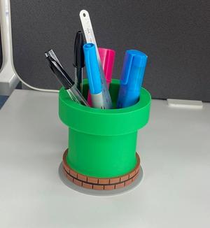 Mario Pipe Desk Pot