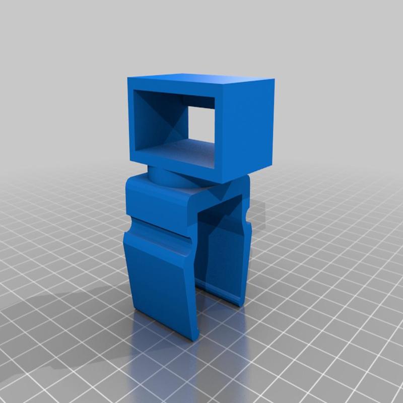 Caliper hanger for 25mm bookshelving V2