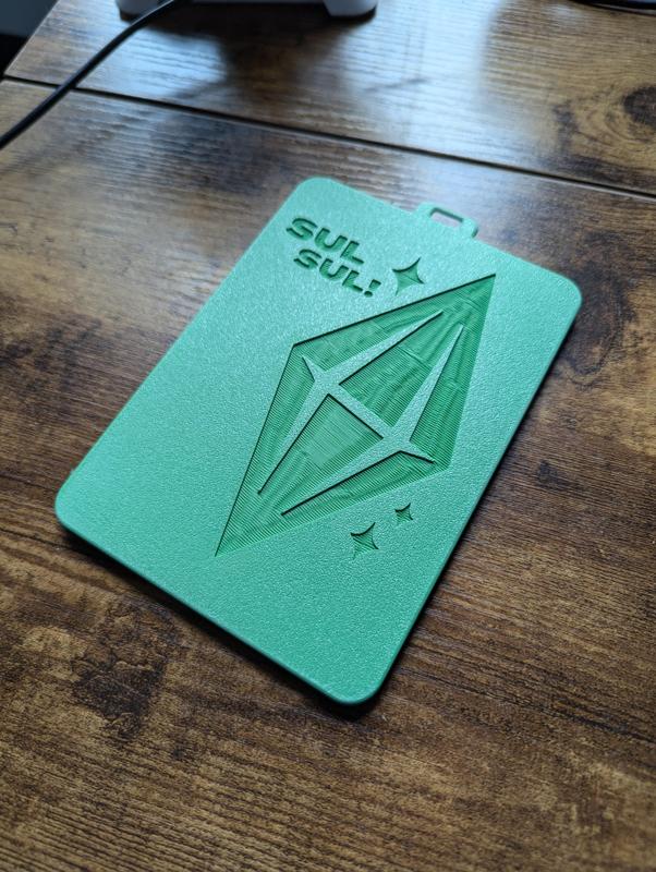 Sul Sul! Custom Sims Convention Badge Holder 🛠️🎮