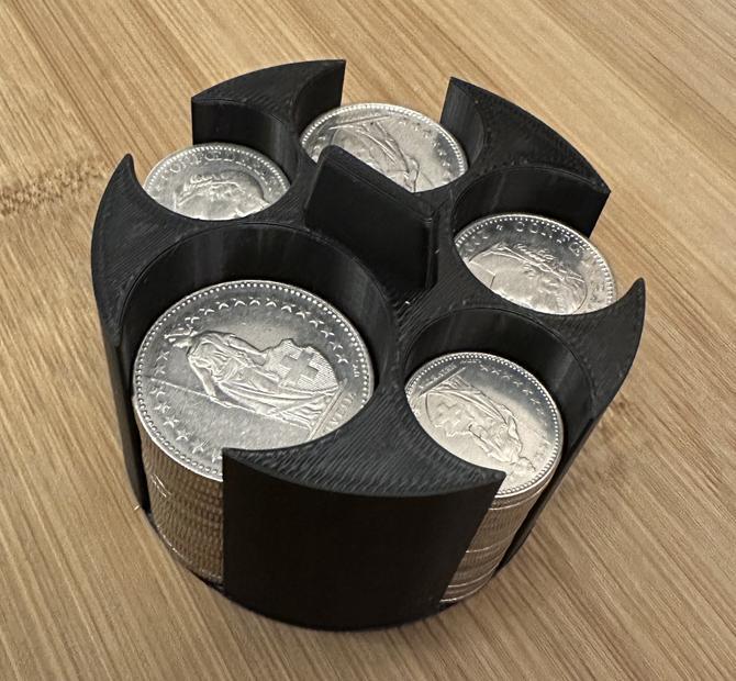 Kleingeldbox fürs Auto - CHF