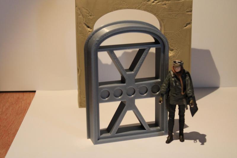 Hasbro Jabbas palace playset, Door. Design U