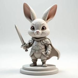 Knight Bun 🐰⚔️
