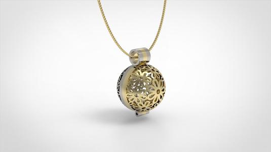 Beautiful spherical necklace