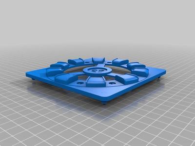 Ironman Arc reactor 120mm fan cover