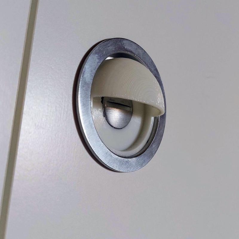 Bifold door flush pull handle (Mandelli 1038T or similar)