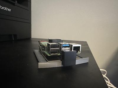 Pi4 with SSD Sled