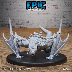 Emperor Wyvern Mount ‧ DnD Miniature ‧ Tabletop Miniatures ‧ Gaming Monster ‧ 3D Model ‧ RPG ‧ DnDminis ‧ STL FILE