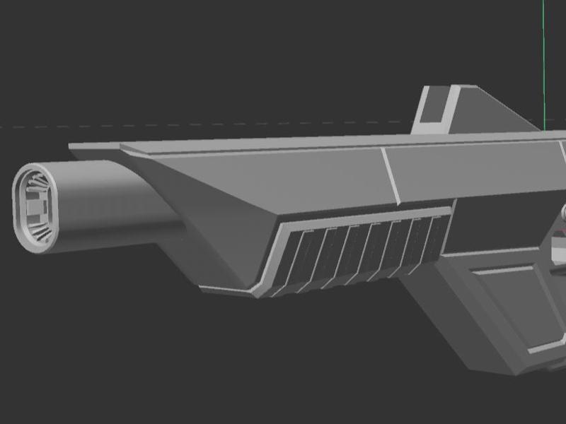 T.F.T Standard Issue Laser Rife