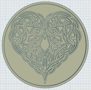 Celtic Symbol Coaster 37