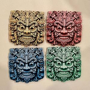 Tiki Coasters - Hueforge Filament Painting