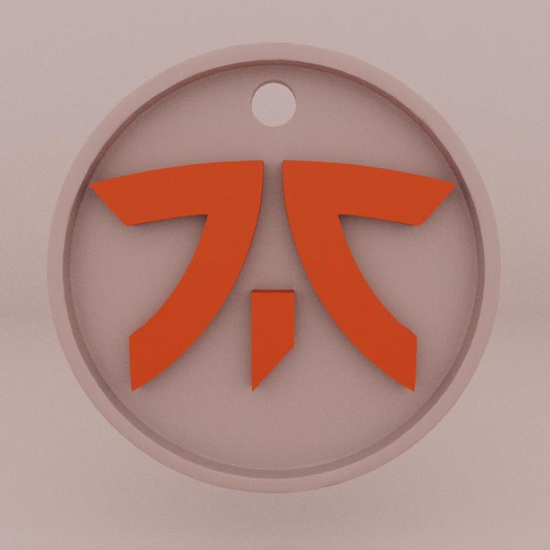 Fnatic logo keychain