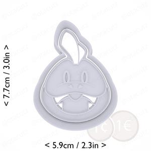 #0909 Fuecoco Cookie Cutter / Pokémon