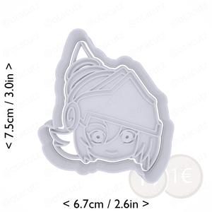 Black Magician Girl Cookie Cutter / YuGiOh