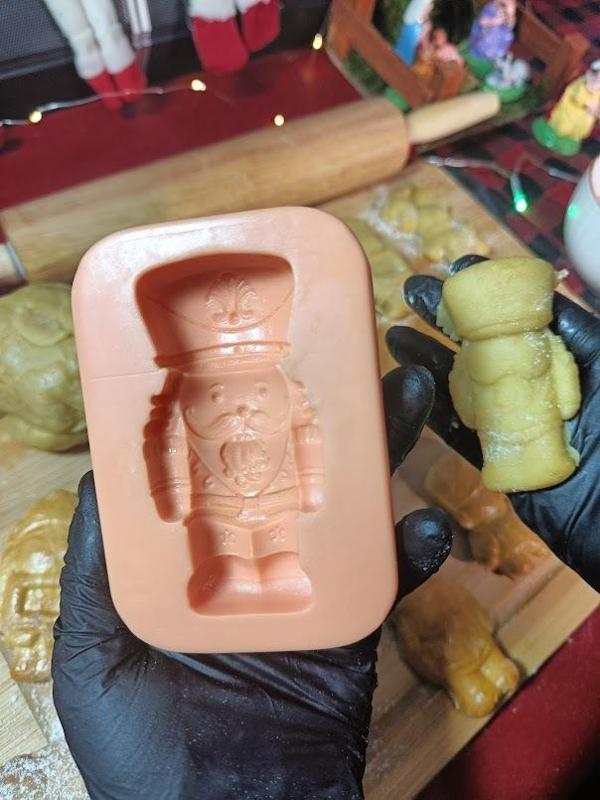 PACK OF 10 CHRISTMAS 3D COOKIE DESIGN PART 3 - SANTA CLAUS - CHRISTMASXCULTS