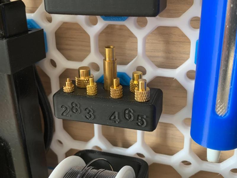 Heat Set Insert Tool Mount for Multiboard