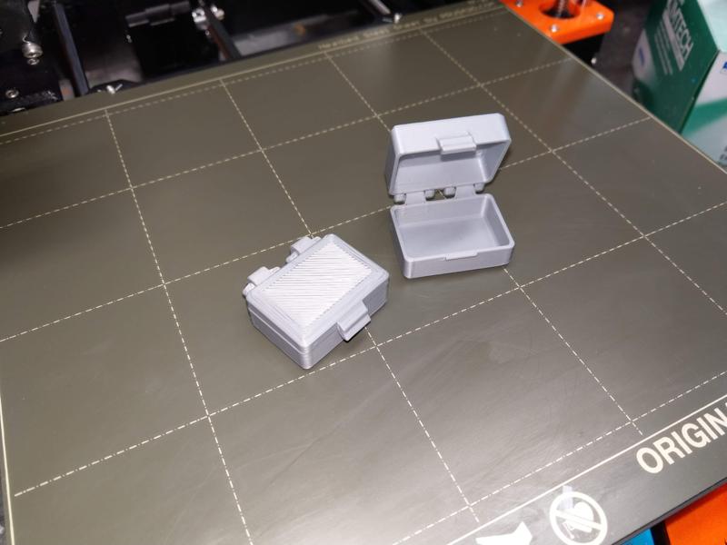 Hinged Box with Clasp - Parametric Print in Place