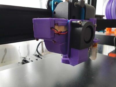 Sidewinder X1 E3D V6 40mm Fan Duct