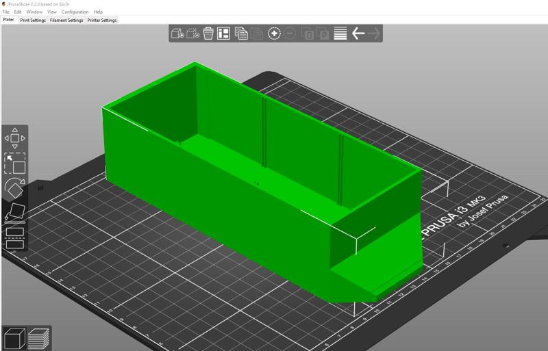 Lack Drawer with Separators