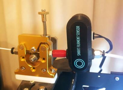 Bigtreetech filament sensor adapter to 6 mm for metal extruder