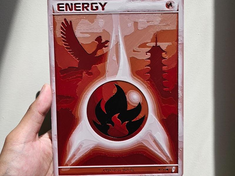 Fire Energy Call of Legends Pokemon Hueforge