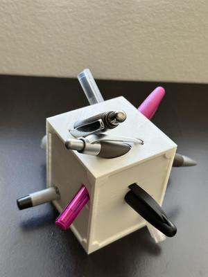 Magician's Sword Box Inspired Pen Holder