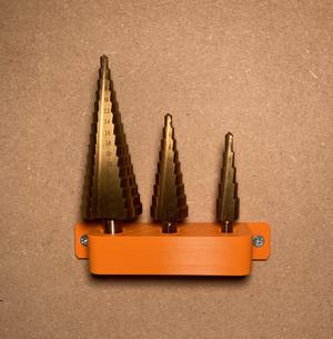 step drill holder