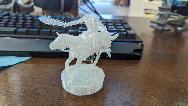 Remix of MZ4250's Baba Yaga Horseman, but recently decapitated for Halloween