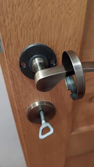 Door rosette support