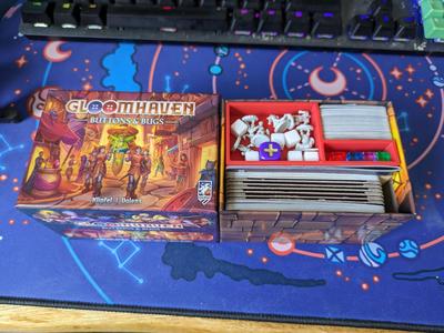 Gloomhaven Buttons and Bugs Organizer