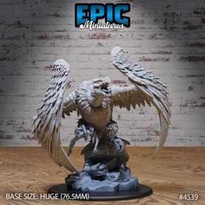Giant Vulture Feast ‧ DnD Miniature ‧ Tabletop Miniatures ‧ Gaming Monster ‧ 3D Model ‧ RPG ‧ DnDminis ‧ STL FILE