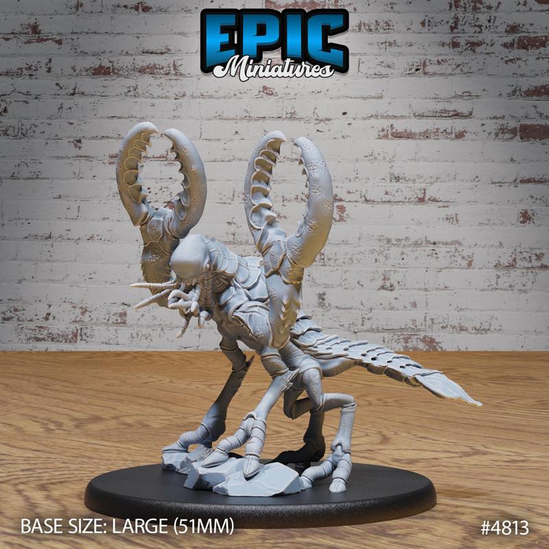 Chuul Attention ‧ DnD Miniature ‧ Tabletop Miniatures ‧ Gaming Monster ‧ 3D Model ‧ RPG ‧ DnDminis ‧ STL FILE