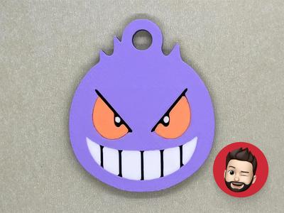 Pokemon Gengar keychain