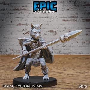 Beast Folk Tribe Guard ‧ DnD Miniature ‧ Tabletop Miniatures ‧ Gaming Monster ‧ 3D Model ‧ RPG ‧ DnDminis ‧ STL FILE