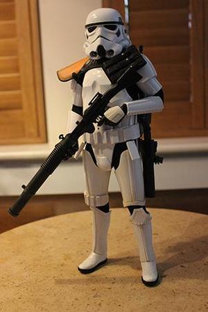 1:6 scale Sand Trooper Backpack for Hot Toys Stormtrooper