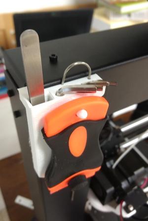 Wanhao i3 Plus tool holder