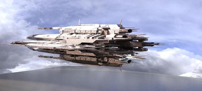 Spaceship Gunslinger design