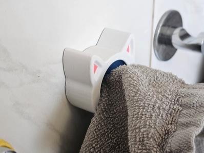 Cat Towel Holder, Butt & Face Combo w/ TPU Inserts