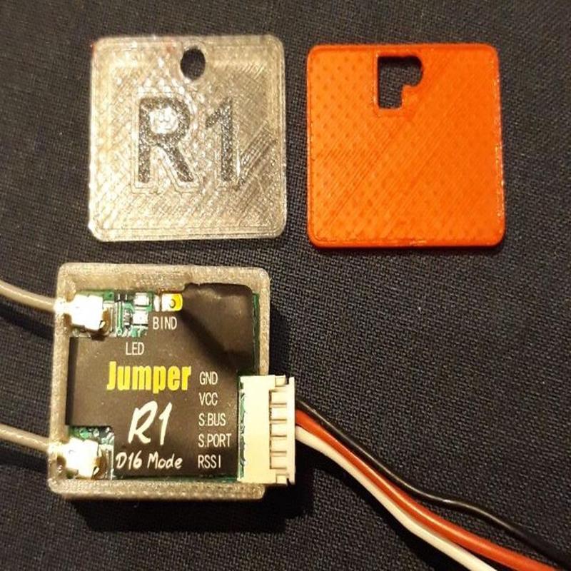 A housing for the Jumper R1 receiver