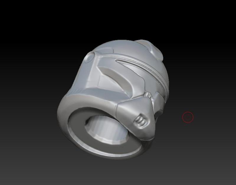 STAR WARS .STL The Clone Wars OBJ. Clone Trooper phase 1 and 2 3d KENNER STYLE ACTION FIGURE.