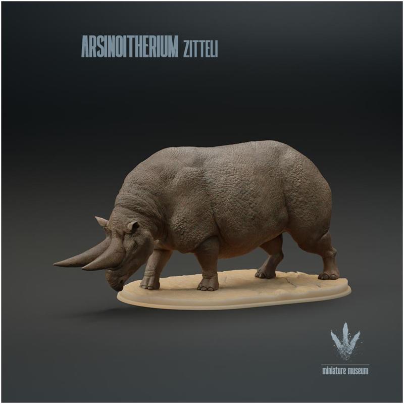 Arsinoitherium Zitteli : Defensive Posture