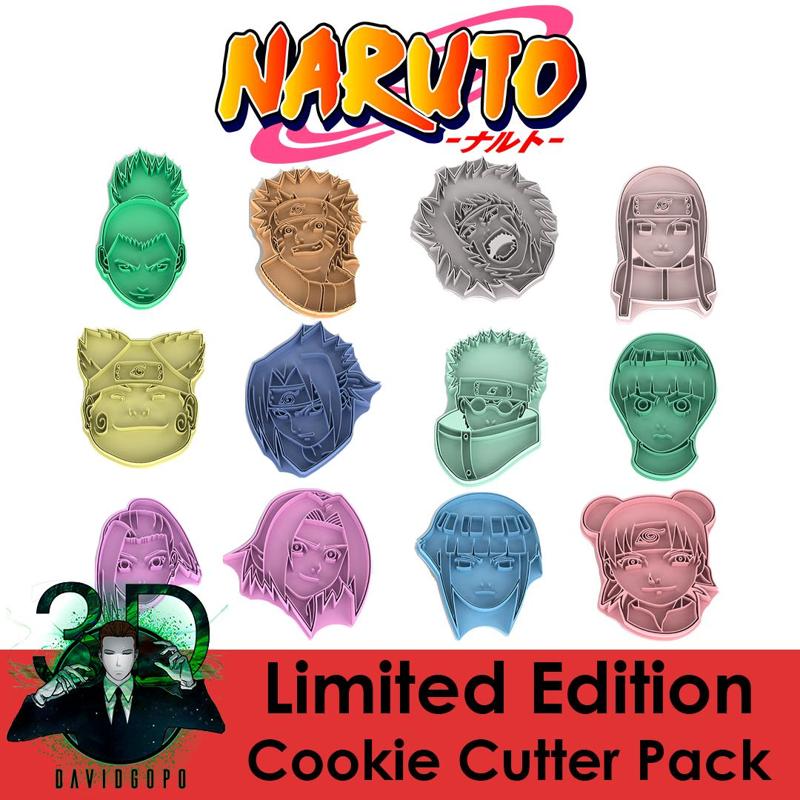 KONOHA GENIN LIMITED EDITION COOKIE CUTTER