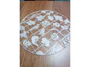 Fog Cloud Spell Template - 25mm