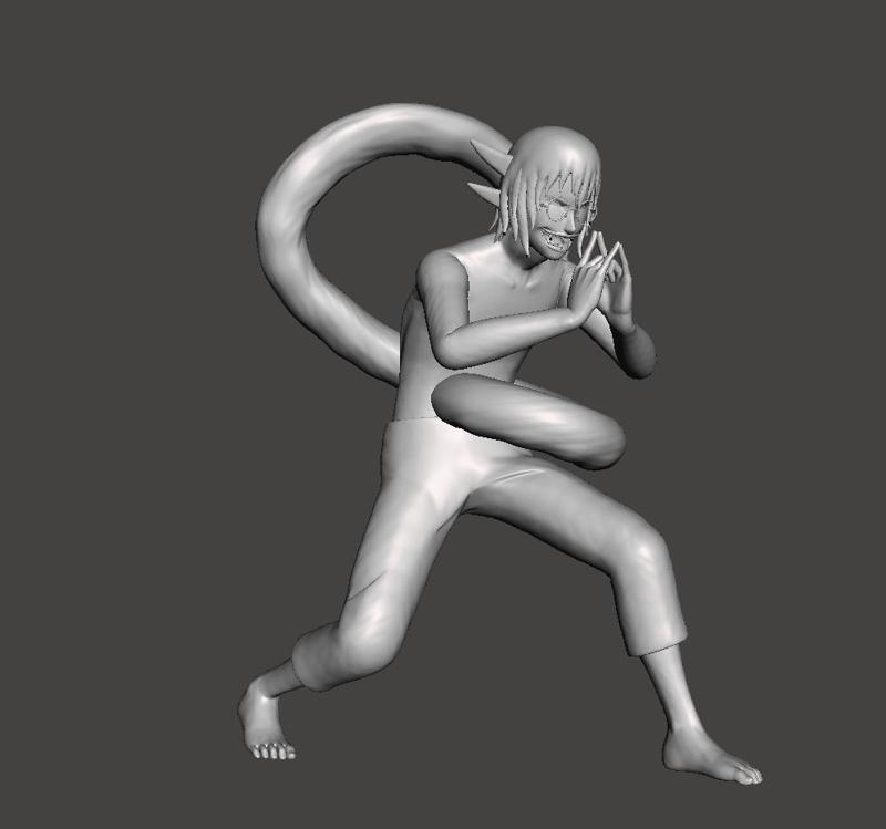 Kabuto Yakushi (Sage) 3D model