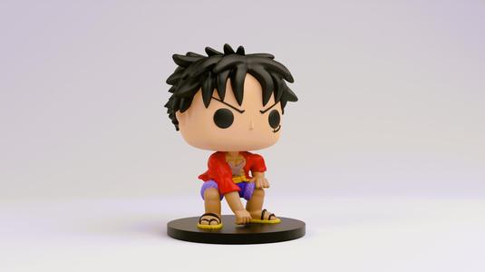 luffy funko model from one piece