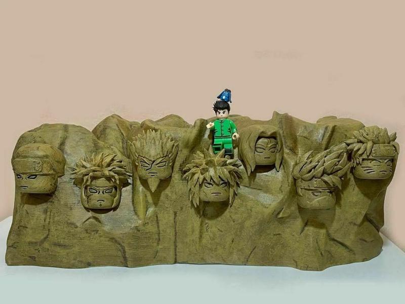 Hokage Rock (block Style)